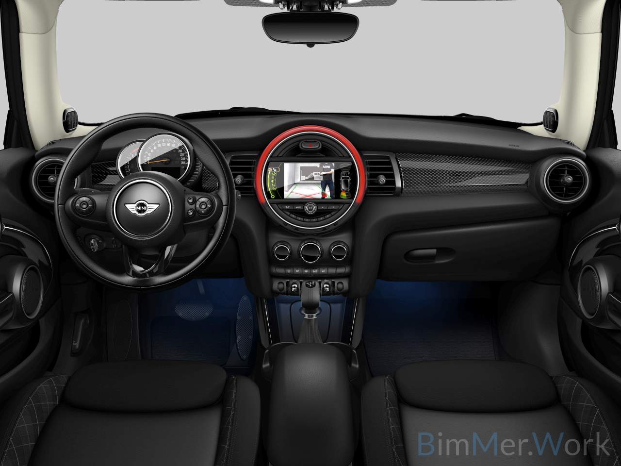 Interior of WMWXM720602A74827