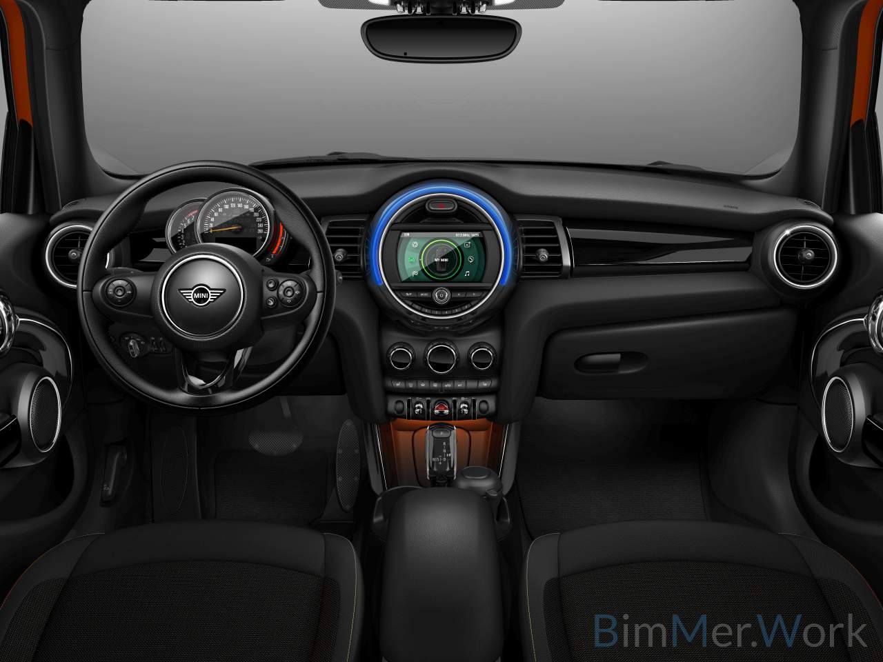 Interior of WMWXU710402M84458