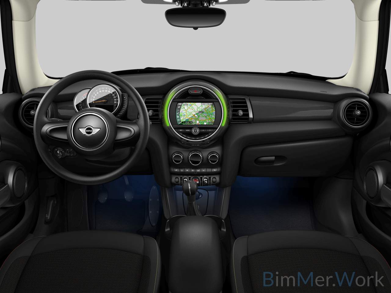 Interior of WMWXM510102A32071