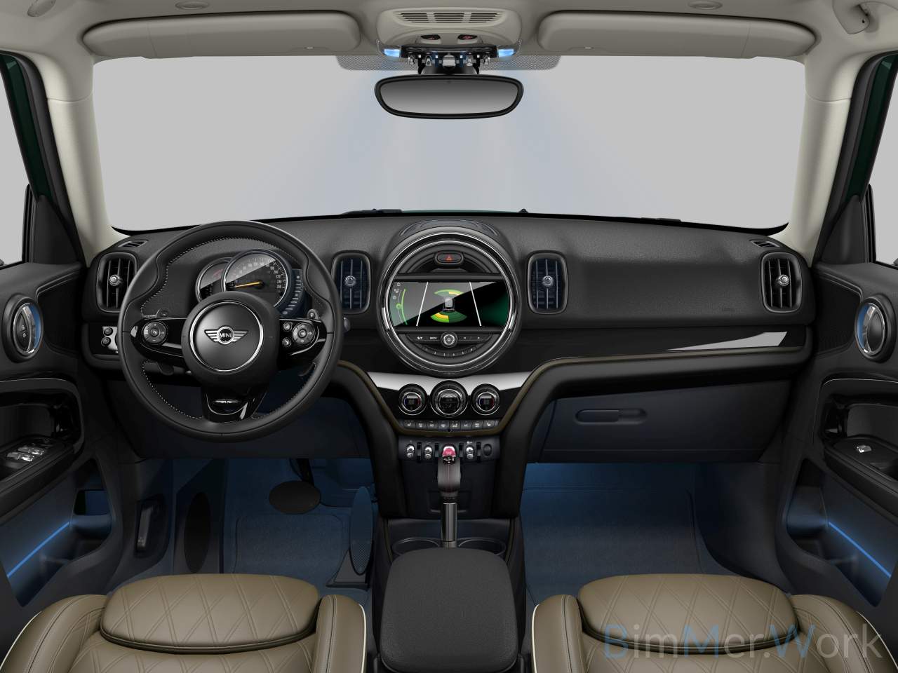 Interior of WMWYU510203D21300