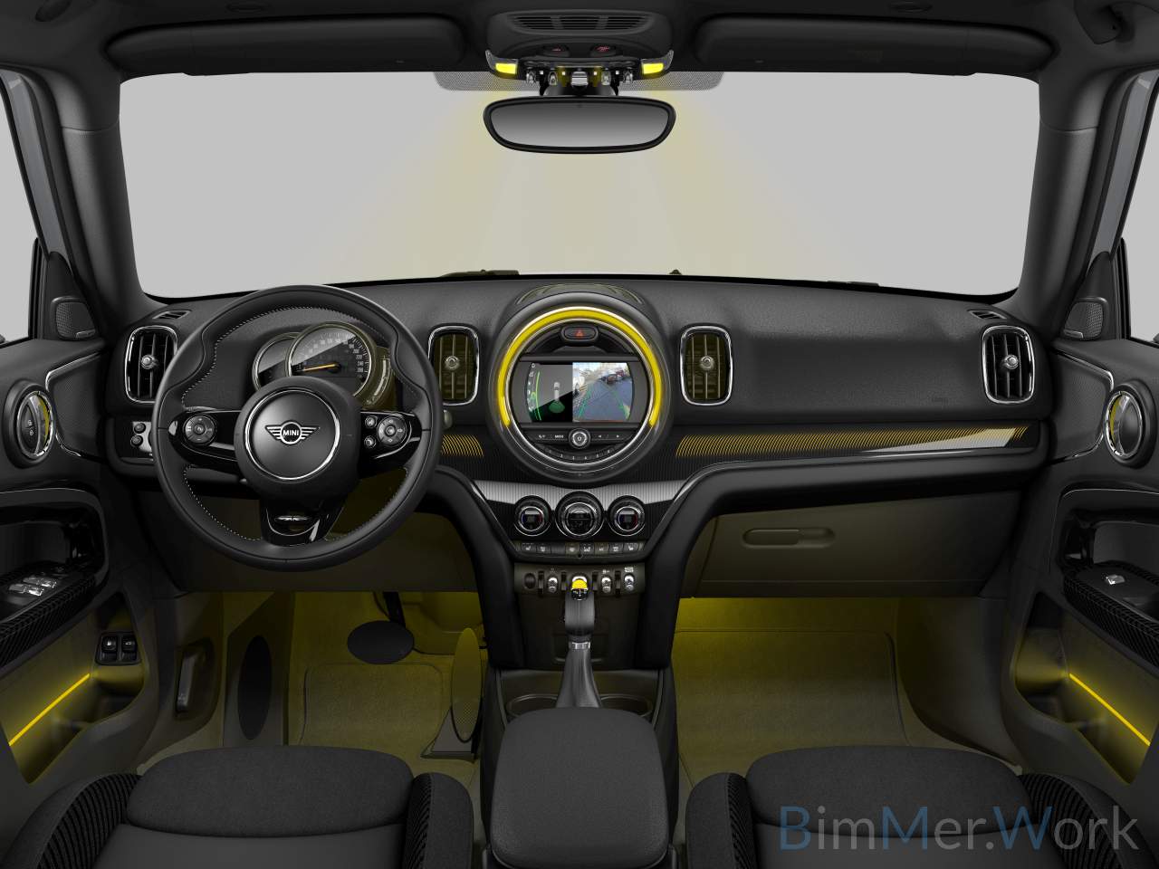 Interior of WMWYU710403F36804