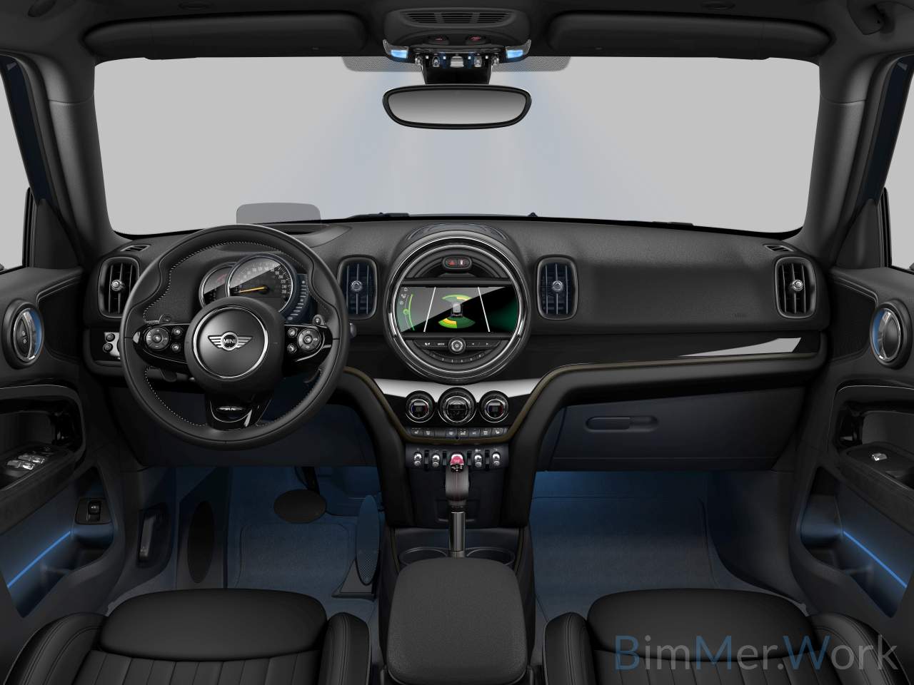 Interior of WMWYU510X03D20024